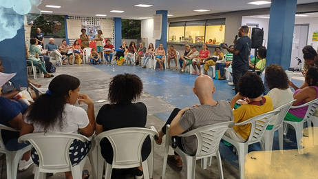 CIESPI/PUC-Rio and its community partners celebrate four years of work on the development of community demands for improving conditions for early childhood learning and development in Rocinha, Rio de Janeiro