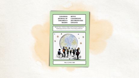A special issue just launched by the Canadian Journal of Children's Rights